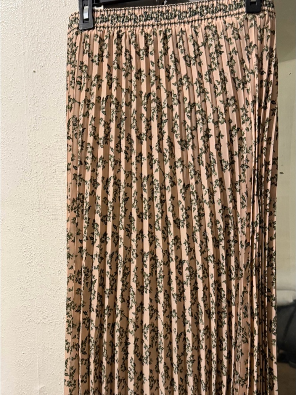 Floral pleated skirt Max Studio